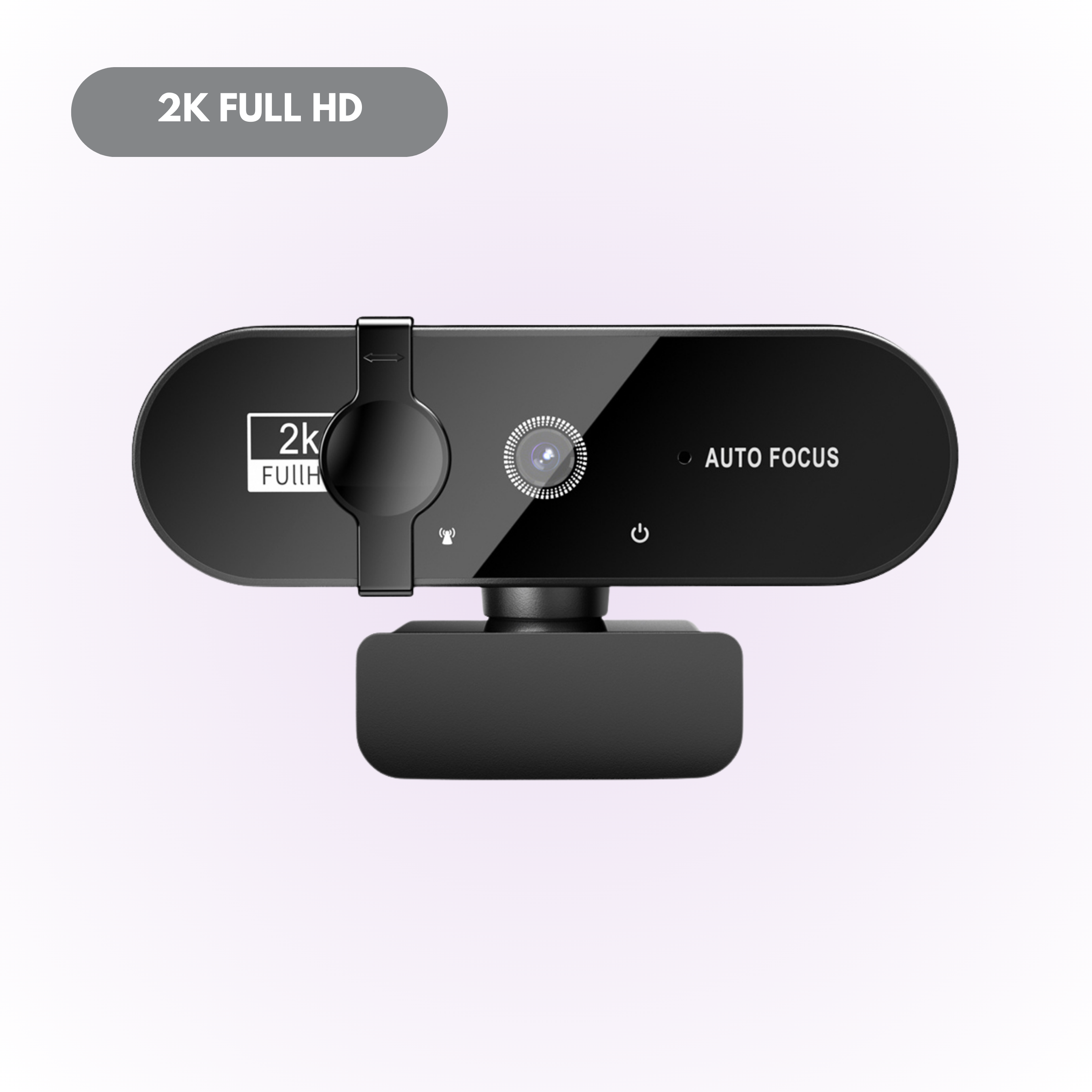 2k full hd Webcam with Built-in Microphone