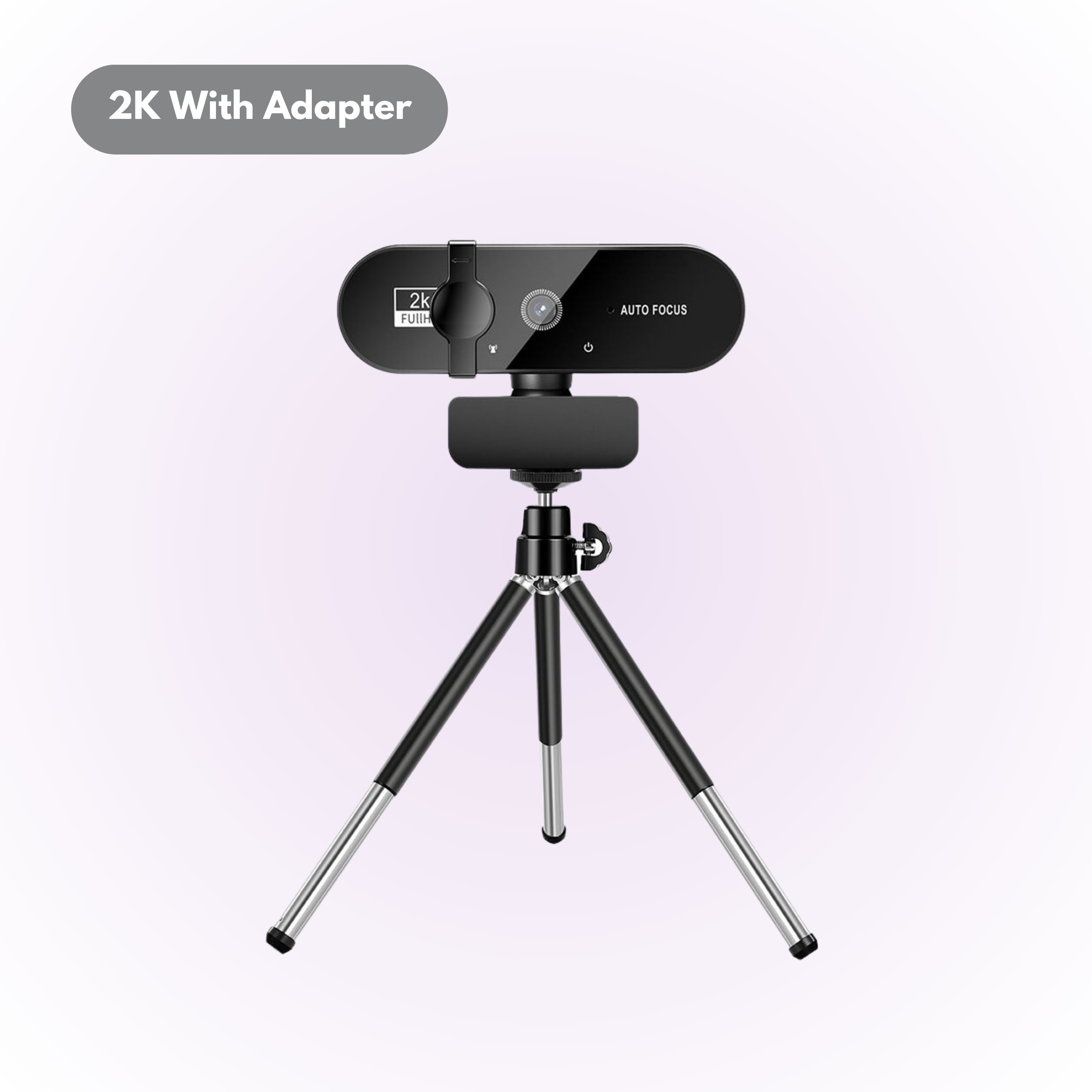 2k full hd Webcam with Built-in Microphone with tripod