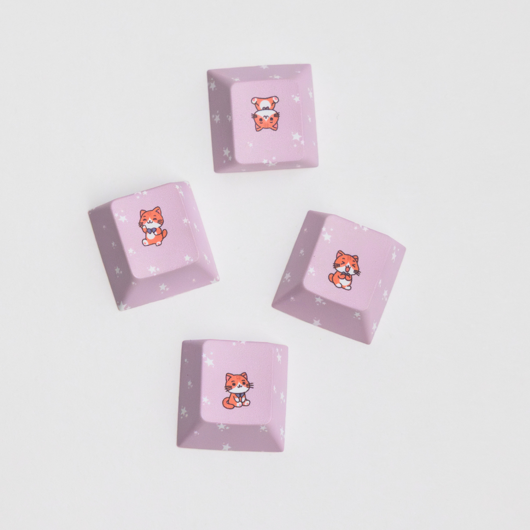 cute kawaii custom keycaps
