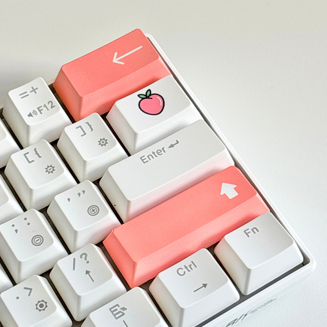 Sunset Peach Keycap Converter Kit