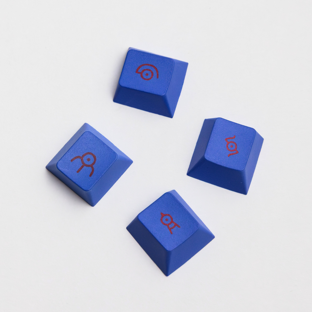 Mystery Rune Keycaps WASD