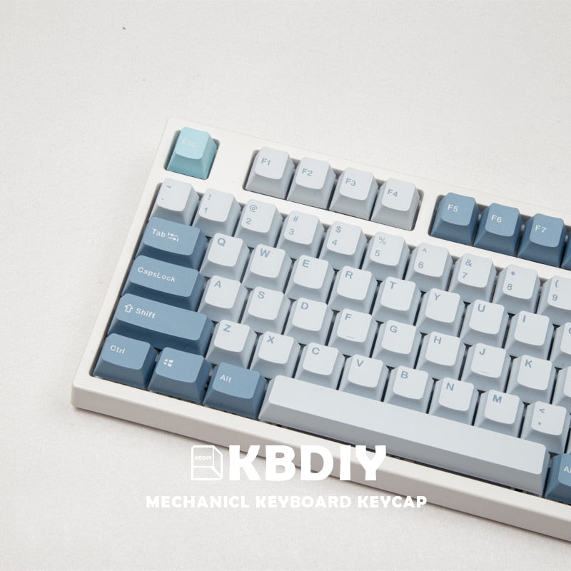 KBDiy GMK Shoko Keycaps Double Shot PBT Keycap OEM Profile Key Caps for Mechanical Keyboard Custom 135 Keys/Set HHKB EU Layout