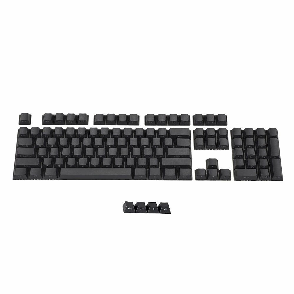 black south facing keycap set on a white background