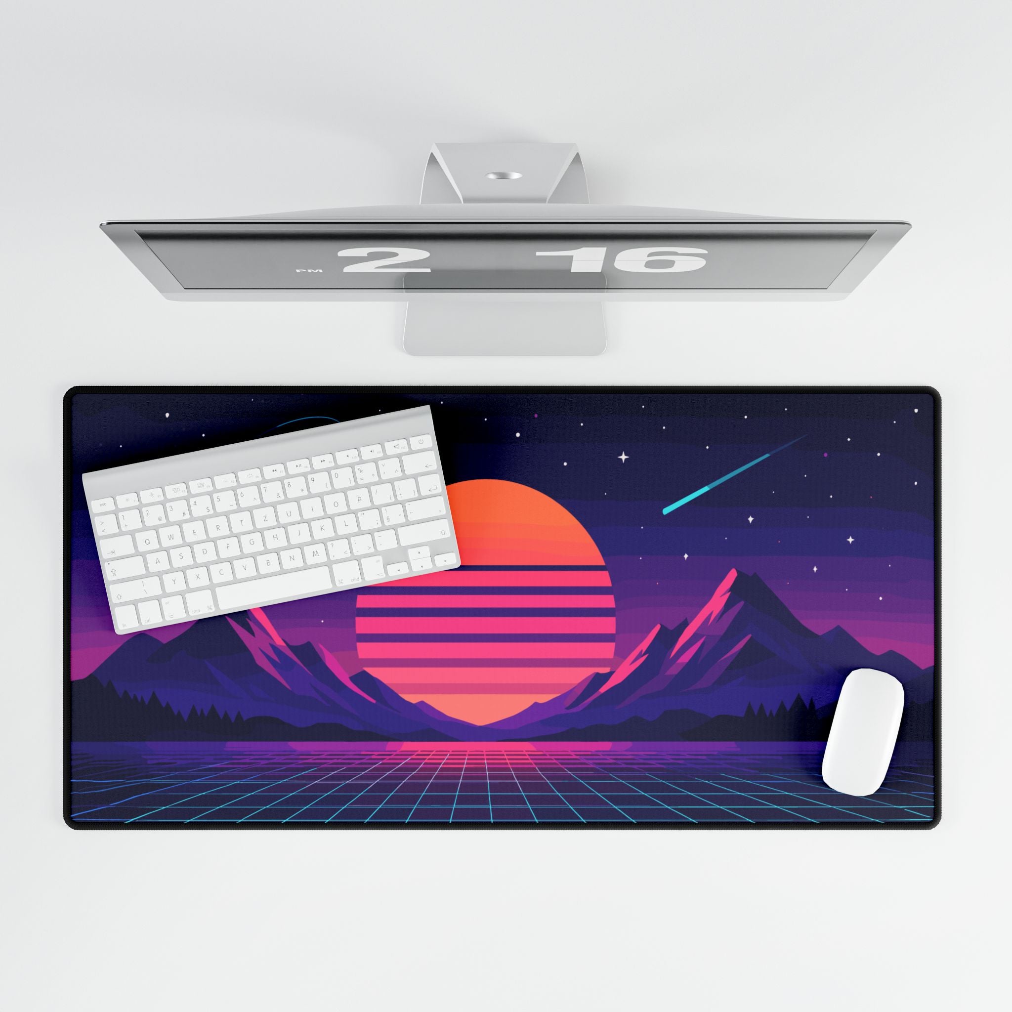 Cyber Mountain Desk Mat