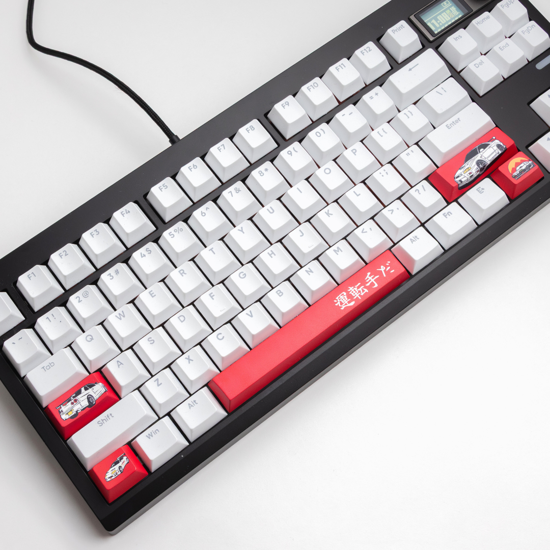 Red JDM Accent Set Keycaps