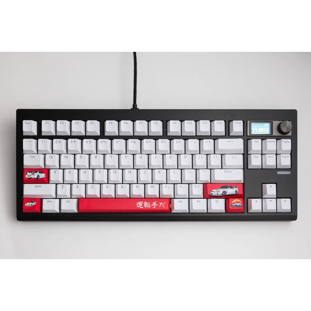 Red JDM Accent Set Keycaps