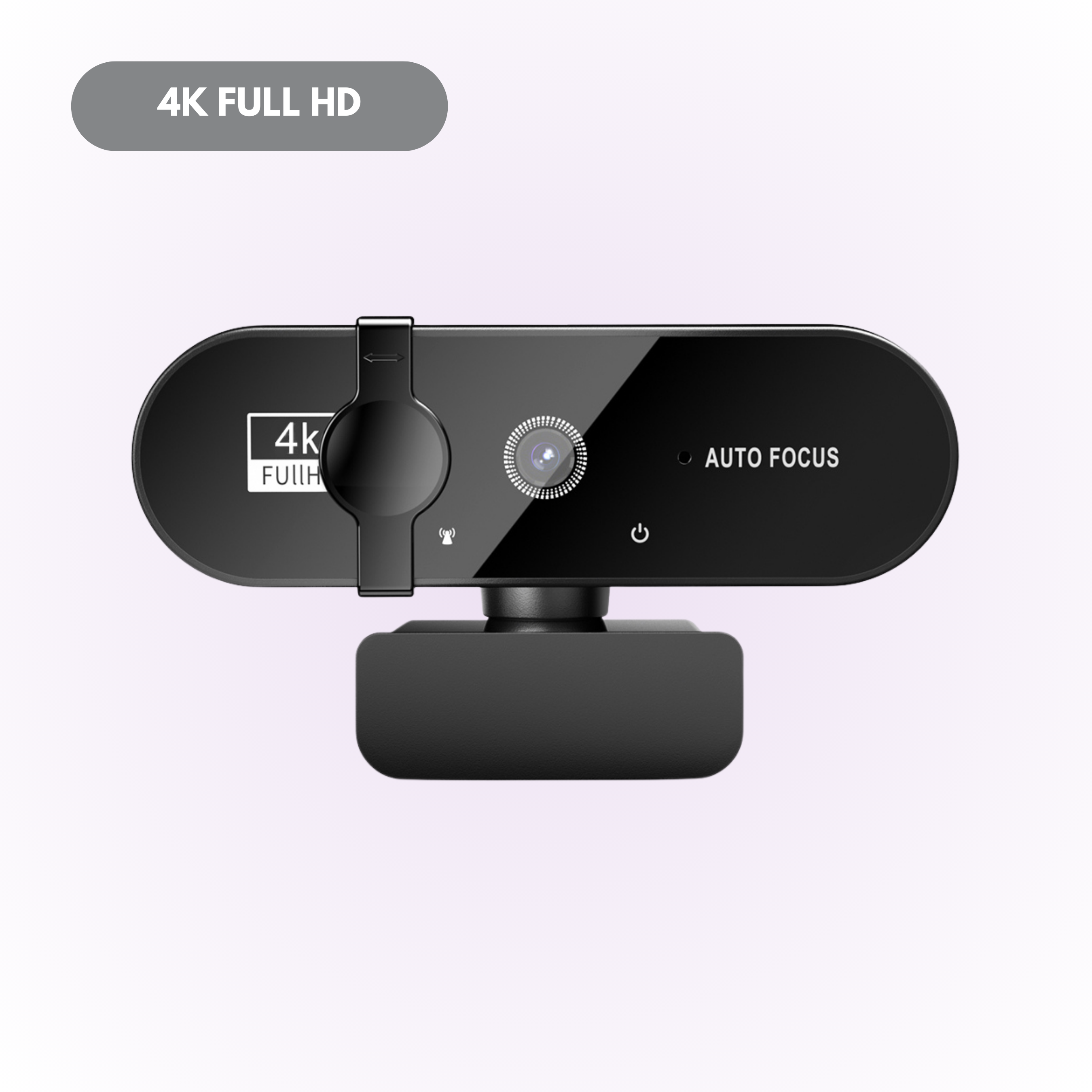 4k full hd Webcam with Built-in Microphone