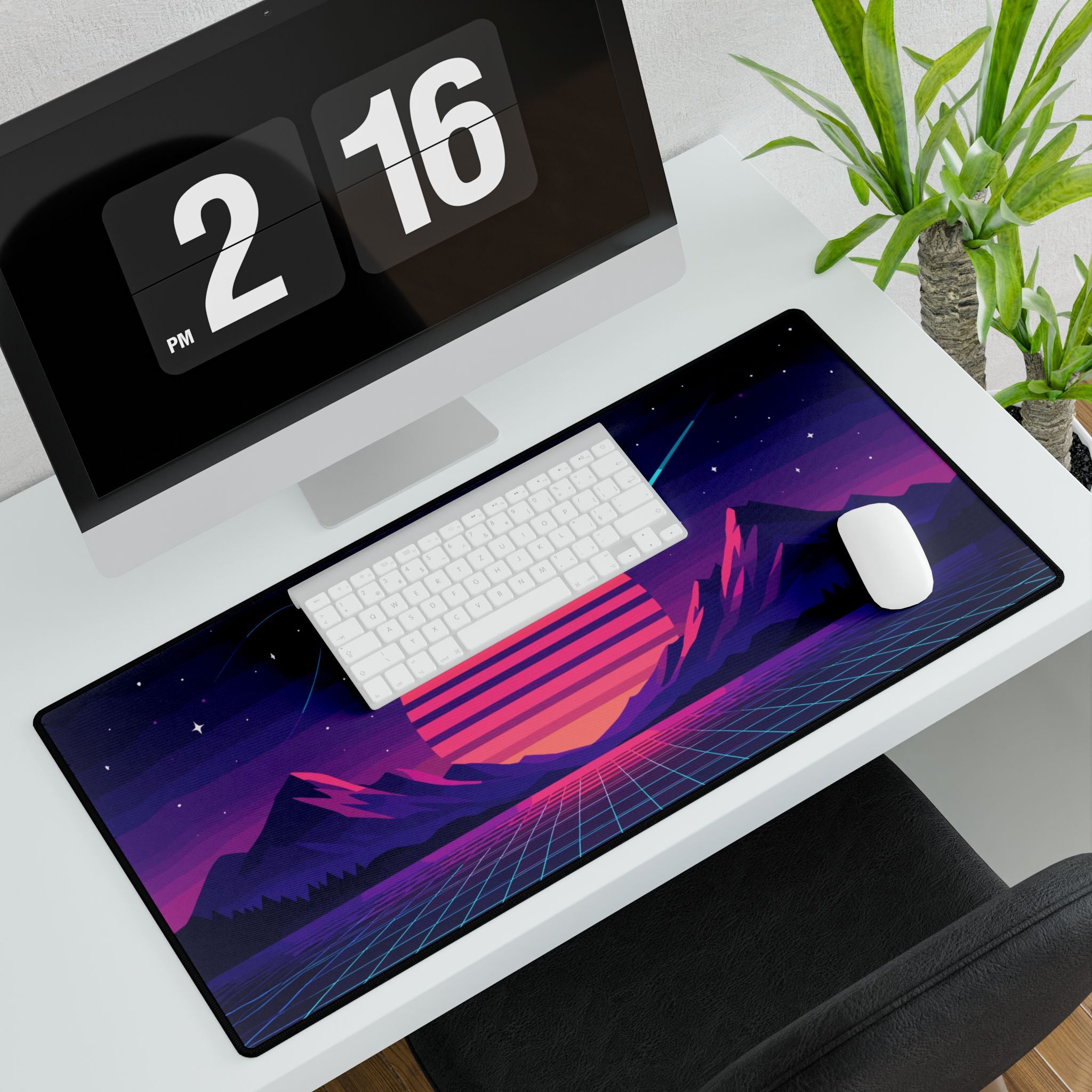 Cyber Mountain Desk Mat