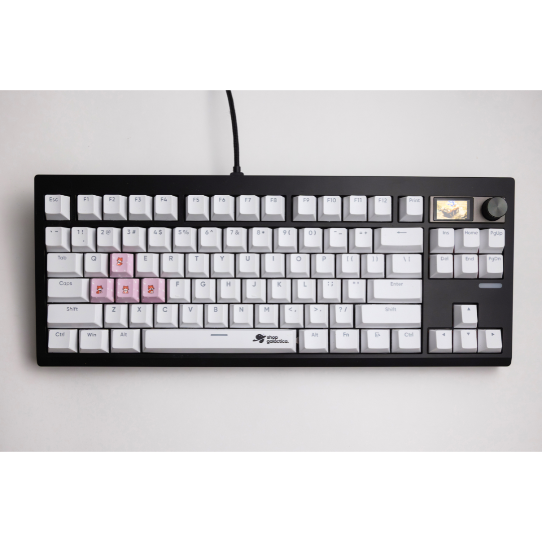 cute wasd keycaps custom mechanical keyboard
