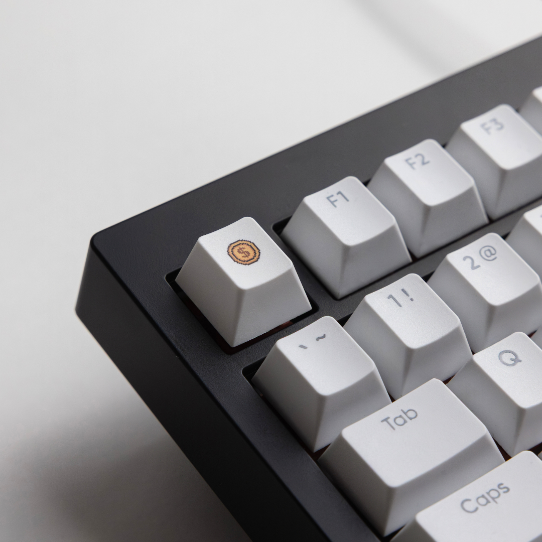 Coin Keycap – Retro Gaming Accent