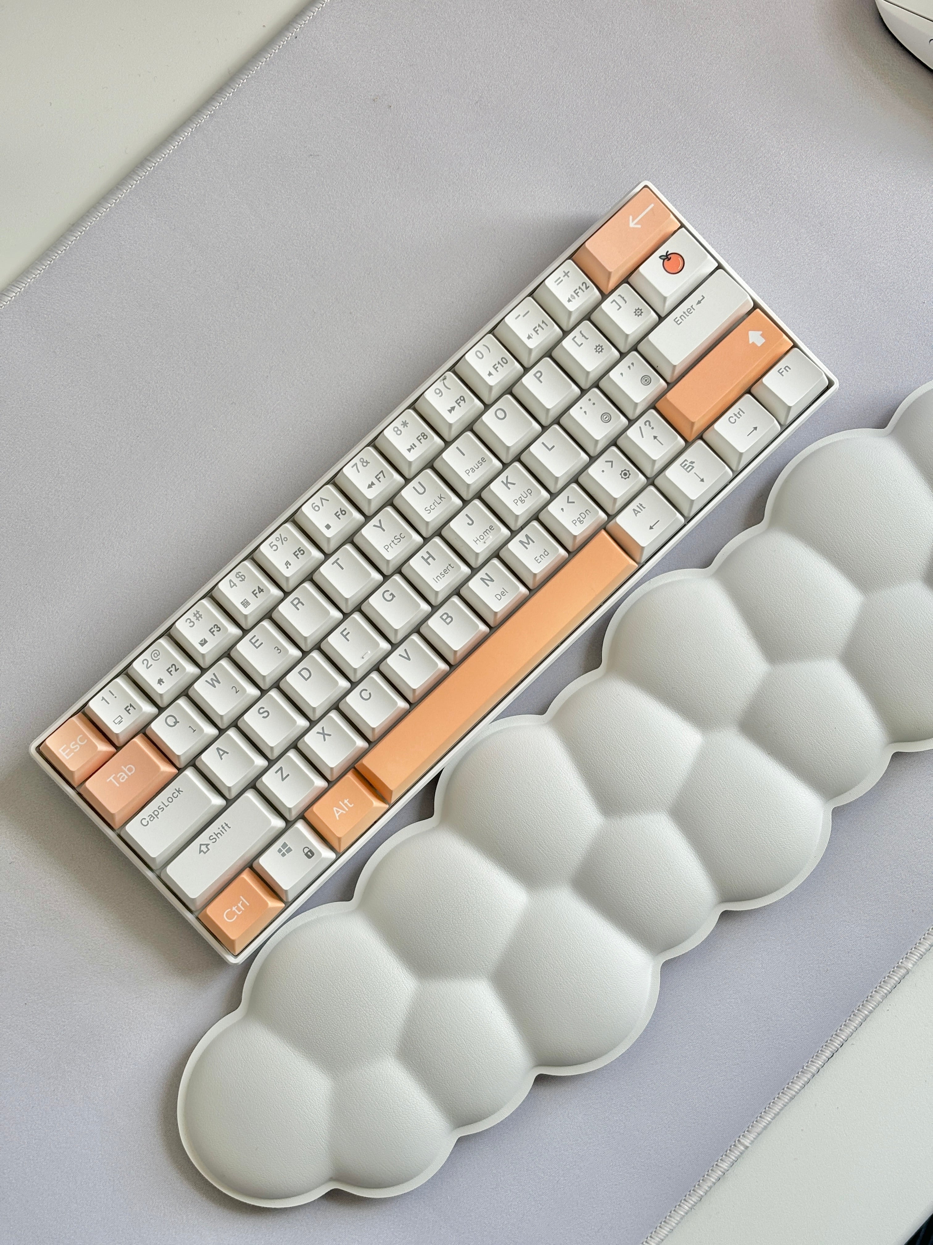 orange keycap set from shopgalactica